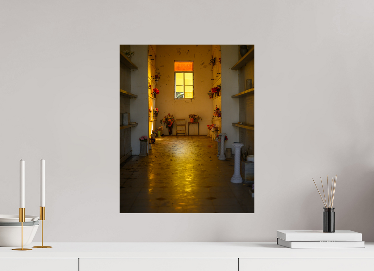 16 x 20″, ChromaLuxe HD Metal Print Phanteon