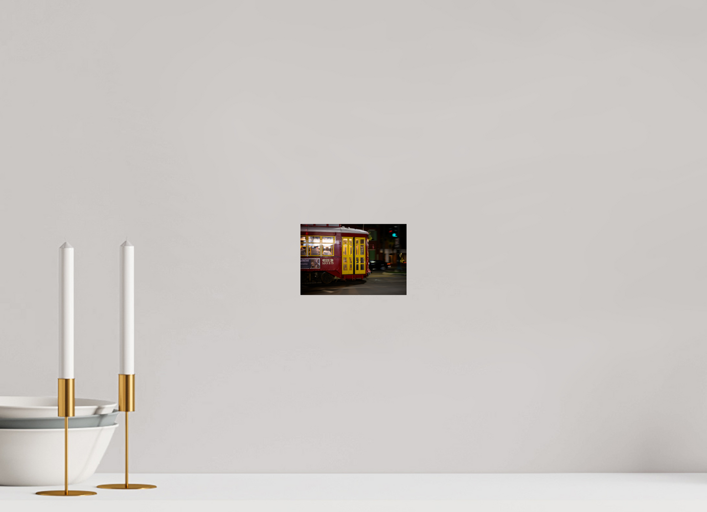 6 x 4″, Photo Print Under Acrylic Glass New Orleans Street Car