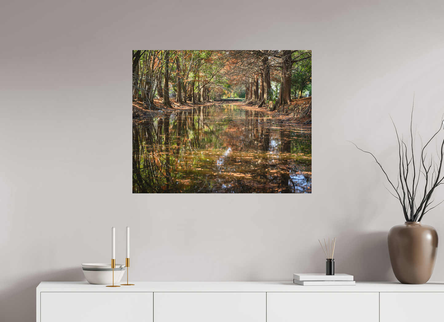 35 x 28″, Direct Print on Aluminum Dibond Metairie Cemetery