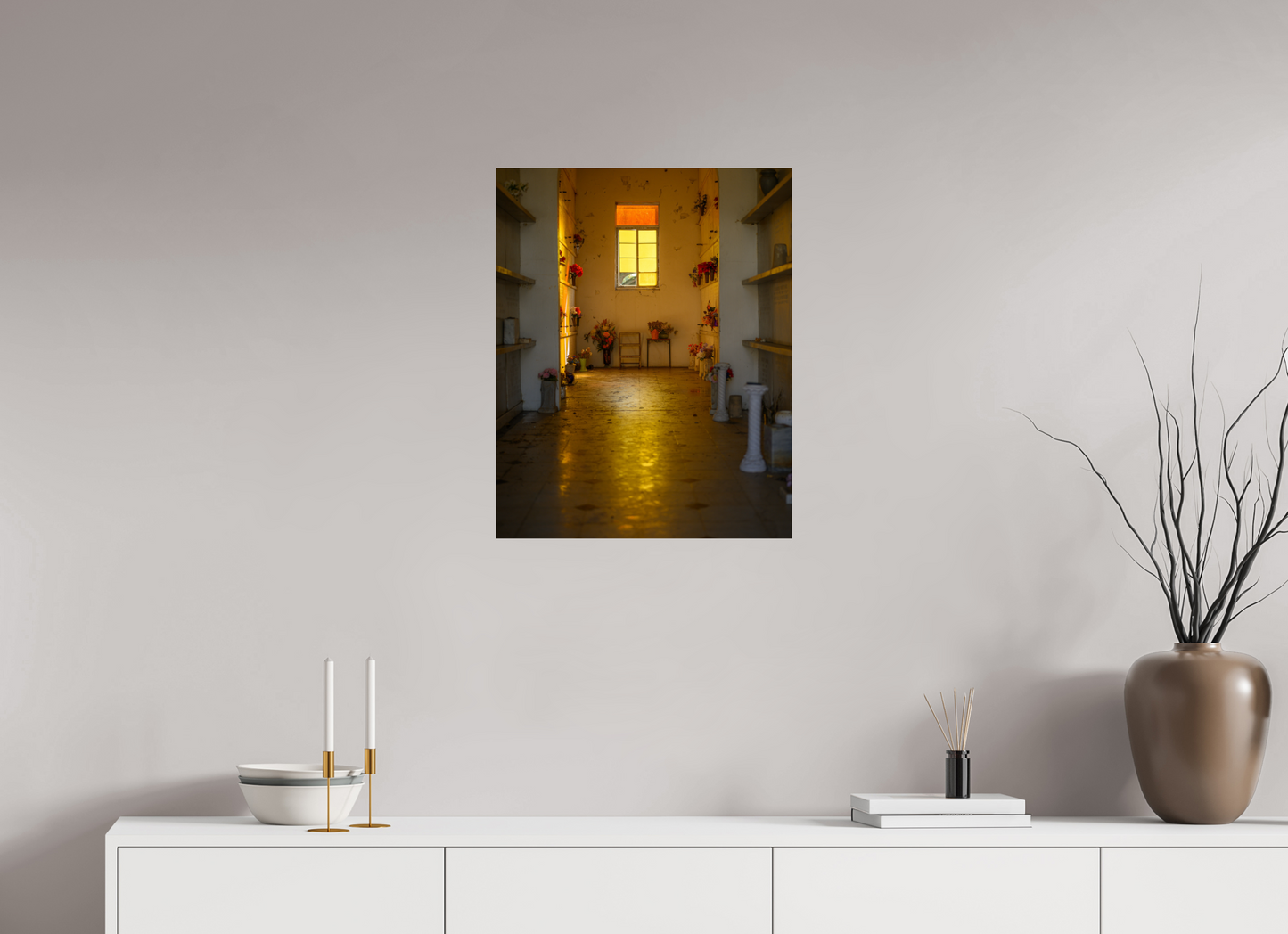 20 x 25″, ChromaLuxe HD Metal Print Phanteon