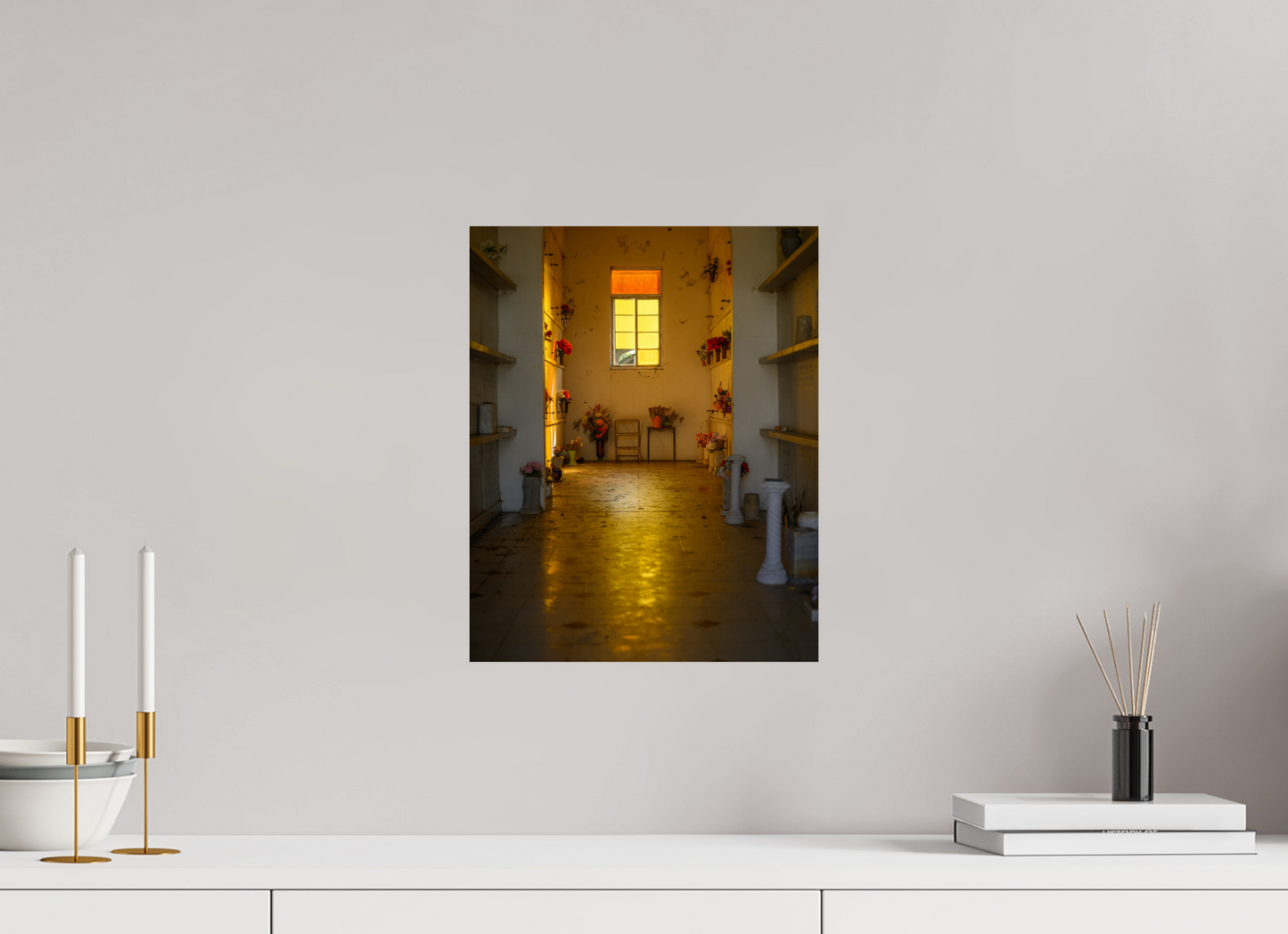 12 x 15″, ChromaLuxe HD Metal Print Phanteon